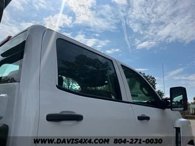 2019 Chevrolet Silverado International Crew Cab 4x4 6500 Flatbed Tow Truck Rollback  Diesel - Photo 23 - North Chesterfield, VA 23237