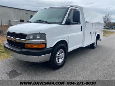 2010 Chevrolet Express Cutaway 3500 Knapheide KUV Utility Body Enclosed  Commercial Cargo Work Van - Photo 1 - North Chesterfield, VA 23237