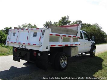 2005 Ford F-550 Super Duty XL Diesel 4X4 Dually Crew Cab Dump Bed Snow Plow   - Photo 11 - North Chesterfield, VA 23237