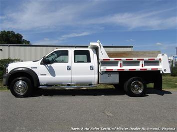2005 Ford F-550 Super Duty XL Diesel 4X4 Dually Crew Cab Dump Bed Snow Plow   - Photo 3 - North Chesterfield, VA 23237