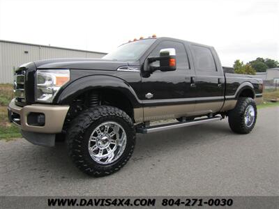 2013 Ford F-250 Super Duty King Ranch 4X4 Lifted Diesel Crew Cab  Short Bed 6.7 Power Stroke Turbo - Photo 1 - North Chesterfield, VA 23237