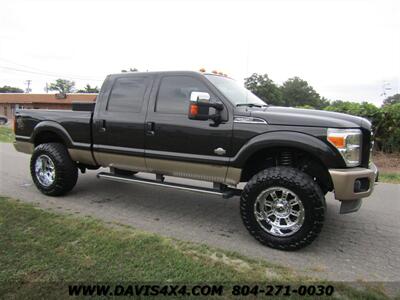 2013 Ford F-250 Super Duty King Ranch 4X4 Lifted Diesel Crew Cab  Short Bed 6.7 Power Stroke Turbo - Photo 13 - North Chesterfield, VA 23237