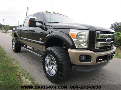 2013 Ford F-250 Super Duty King Ranch 4X4 Lifted Diesel Crew Cab  Short Bed 6.7 Power Stroke Turbo - Photo 3 - North Chesterfield, VA 23237