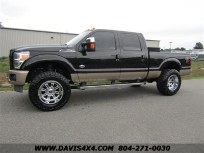 2013 Ford F-250 Super Duty King Ranch 4X4 Lifted Diesel Crew Cab  Short Bed 6.7 Power Stroke Turbo - Photo 4 - North Chesterfield, VA 23237