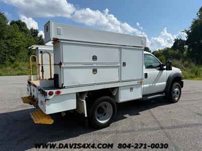 2012 Ford F-550 Utility 4x4 Superduty Work Truck   - Photo 4 - North Chesterfield, VA 23237