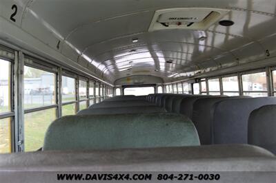 2001 Thomas Built School Bus (SOLD) Turbo Diesel Pusher Engine   - Photo 18 - North Chesterfield, VA 23237