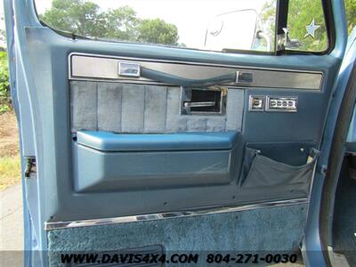 1987 Chevrolet Suburban 4X4 Square Body Silverado C/K 10 Trim Package  Four-Door - Photo 8 - North Chesterfield, VA 23237