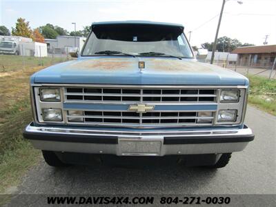 1987 Chevrolet Suburban 4X4 Square Body Silverado C/K 10 Trim Package  Four-Door - Photo 28 - North Chesterfield, VA 23237