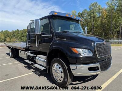 2025 International MV607 Crew Cab Cummins Flatbed Rollback Tow Truck   - Photo 8 - North Chesterfield, VA 23237