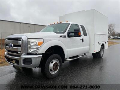2011 Ford F-350 Super Duty XLT Extended/Quad Cab 4x4 Dually  Utility Body Work Truck - Photo 1 - North Chesterfield, VA 23237