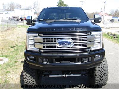 2017 Ford F-350 Super Duty Crew Cab Short Bed 4x4 Platinum Edition  6.7 Powerstroke Turbo Diesel Lifted - Photo 9 - North Chesterfield, VA 23237