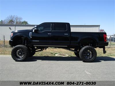 2017 Ford F-350 Super Duty Crew Cab Short Bed 4x4 Platinum Edition  6.7 Powerstroke Turbo Diesel Lifted - Photo 2 - North Chesterfield, VA 23237
