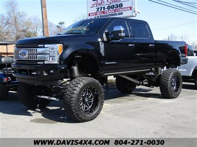2017 Ford F-350 Super Duty Crew Cab Short Bed 4x4 Platinum Edition  6.7 Powerstroke Turbo Diesel Lifted - Photo 60 - North Chesterfield, VA 23237