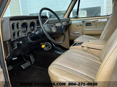 1985 Chevrolet Blazer K5 Classic Restored Square Body 4x4 Silverado   - Photo 7 - North Chesterfield, VA 23237