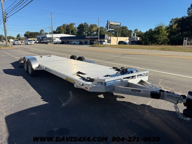 2023 Aluma Trailer Aluminum Removable Fender Car/Equipment Trailer   - Photo 1 - North Chesterfield, VA 23237