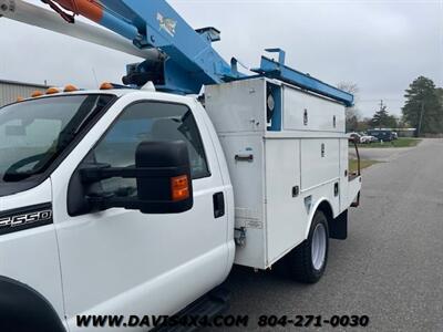 2011 Ford F-550 Superduty 4x4 Altech AT37G Utility Bucket Truck   - Photo 16 - North Chesterfield, VA 23237