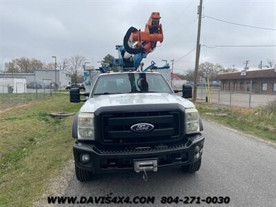 2011 Ford F-550 Superduty 4x4 Altech AT37G Utility Bucket Truck   - Photo 2 - North Chesterfield, VA 23237