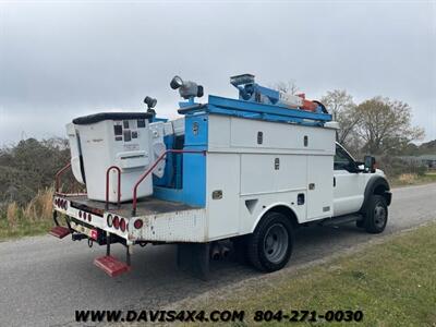 2011 Ford F-550 Superduty 4x4 Altech AT37G Utility Bucket Truck   - Photo 4 - North Chesterfield, VA 23237
