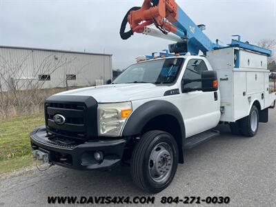 2011 Ford F-550 Superduty 4x4 Altech AT37G Utility Bucket Truck   - Photo 25 - North Chesterfield, VA 23237