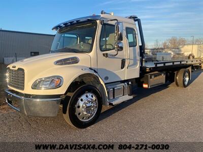 2023 Freightliner M2 106 Extended Cab Flatbed Rollback Tow Truck Diesel   - Photo 1 - North Chesterfield, VA 23237