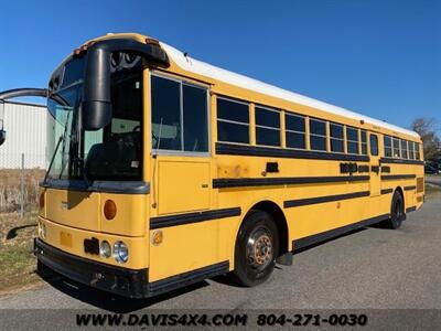 2004 THOMAS Bus Pusher Style Flat Nose Cab Over With Caterpillar  Diesel Engine - Photo 1 - North Chesterfield, VA 23237