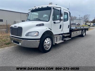 2017 Freightliner M2 Crew Cab Flatbed Rollback Tow Truck   - Photo 1 - North Chesterfield, VA 23237