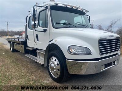 2017 Freightliner M2 Crew Cab Flatbed Rollback Tow Truck   - Photo 3 - North Chesterfield, VA 23237