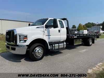 2018 FORD F650 Diesel Extended Cab Rollback/Wrecker Tow Truck   - Photo 1 - North Chesterfield, VA 23237