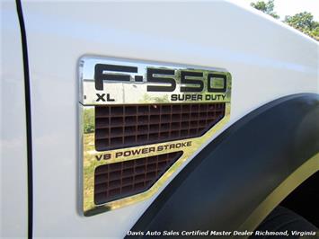 2008 Ford F-550 Super Duty XL 6.4 Diesel Dually Crew Cab Flat Bed Utility Work   - Photo 25 - North Chesterfield, VA 23237