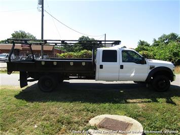2008 Ford F-550 Super Duty XL 6.4 Diesel Dually Crew Cab Flat Bed Utility Work   - Photo 11 - North Chesterfield, VA 23237