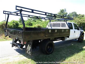 2008 Ford F-550 Super Duty XL 6.4 Diesel Dually Crew Cab Flat Bed Utility Work   - Photo 5 - North Chesterfield, VA 23237