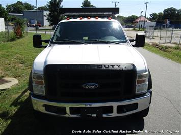 2008 Ford F-550 Super Duty XL 6.4 Diesel Dually Crew Cab Flat Bed Utility Work   - Photo 14 - North Chesterfield, VA 23237