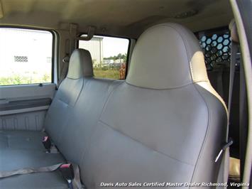 2008 Ford F-550 Super Duty XL 6.4 Diesel Dually Crew Cab Flat Bed Utility Work   - Photo 18 - North Chesterfield, VA 23237