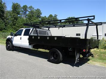 2008 Ford F-550 Super Duty XL 6.4 Diesel Dually Crew Cab Flat Bed Utility Work   - Photo 3 - North Chesterfield, VA 23237
