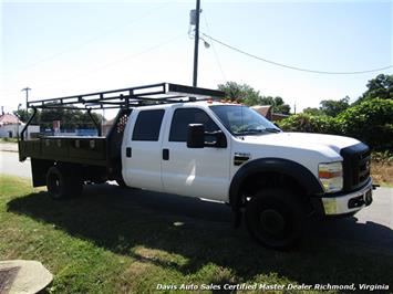 2008 Ford F-550 Super Duty XL 6.4 Diesel Dually Crew Cab Flat Bed Utility Work   - Photo 12 - North Chesterfield, VA 23237