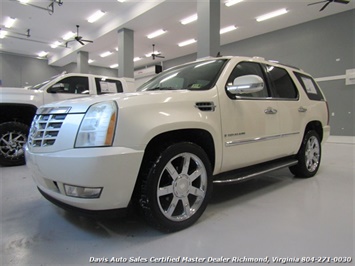 2008 Cadillac Escalade Pearl White Fully Loaded 4X4 AWD   - Photo 1 - North Chesterfield, VA 23237