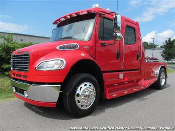 2008 Freightliner M2 106 Sports Chassis Crew Cab Flat Bed   - Photo 1 - North Chesterfield, VA 23237