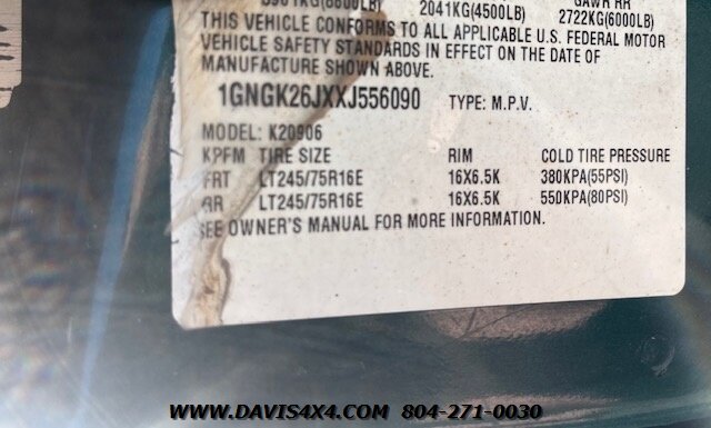 1999 Chevrolet Suburban K2500 - Photo 11 - North Chesterfield, VA 23237