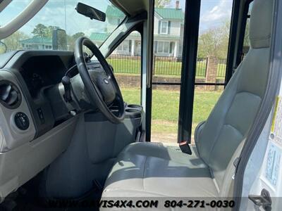 2009 Ford E-350 Superduty Econoline Shuttle Bus Passenger Carrying  Van Handicap Equipped - Photo 7 - North Chesterfield, VA 23237