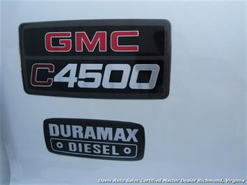 2004 GMC Topkick C4500 6.6 Duramax Turbo Diesel Allison Crew Cab Custom Hauler Bed   - Photo 24 - North Chesterfield, VA 23237
