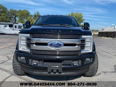 2018 Ford F-450 Super Duty Limited Superduty Diesel Dually Lifted 4x4 Pickup   - Photo 16 - North Chesterfield, VA 23237