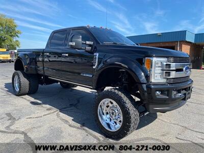 2018 Ford F-450 Super Duty Limited Superduty Diesel Dually Lifted 4x4 Pickup   - Photo 3 - North Chesterfield, VA 23237
