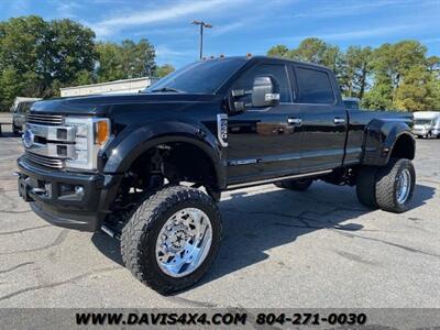 2018 Ford F-450 Super Duty Limited Superduty Diesel Dually Lifted 4x4 Pickup   - Photo 1 - North Chesterfield, VA 23237