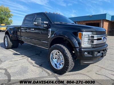 2018 Ford F-450 Super Duty Limited Superduty Diesel Dually Lifted 4x4 Pickup   - Photo 24 - North Chesterfield, VA 23237