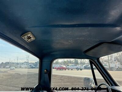 1985 Chevrolet K10 Silverado Squarebody 4x4   - Photo 9 - North Chesterfield, VA 23237