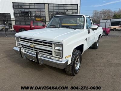 1985 Chevrolet K10 Silverado Squarebody 4x4   - Photo 2 - North Chesterfield, VA 23237