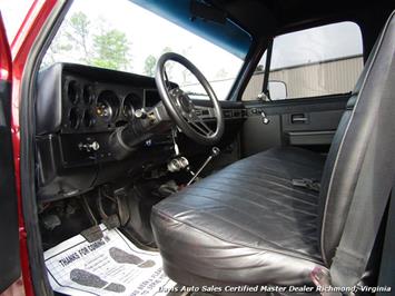 1984 Chevrolet Silverado Custom Deluxe C K 10 Lifted 4X4 Regular Cab Long Bed Classic   - Photo 16 - North Chesterfield, VA 23237