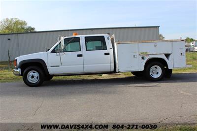 2000 GMC C3500 SL Diesel Crew Cab Utility Body Service (SOLD)   - Photo 2 - North Chesterfield, VA 23237