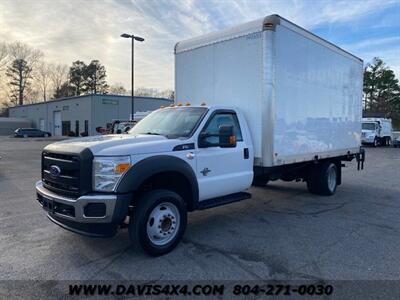 2016 Ford F550 Diesel Superduty Enclosed Box Truck   - Photo 1 - North Chesterfield, VA 23237