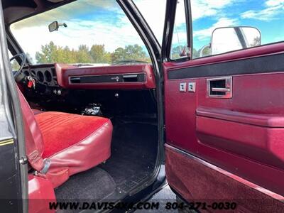 1985 Chevrolet C/K 10 Series Square Body Lifted Scottsdale 4x4 Pickup   - Photo 8 - North Chesterfield, VA 23237